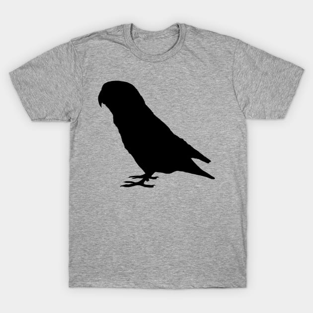 Lovebird silhouette T-Shirt by michelleachan